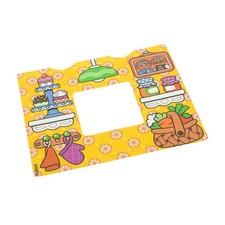 1x Lego Duplo Wall Wallpaper White Yellow Grandpa Kitchen 10505 11335 6030746