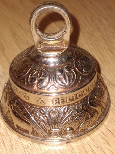 Vintage brass sanctuary bell - brass,