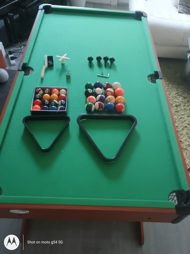 Full set snooker table - full,