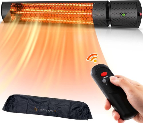 Wall mounted patio heater - mounted,