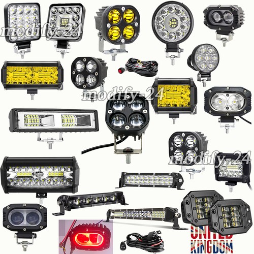 12v led work light bar - bar, flood