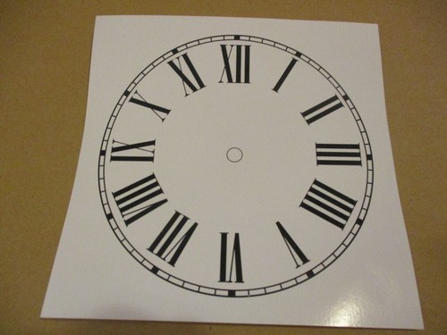 Wall clock dial face - clock,