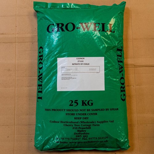 Nitrate chalk fertilizer - nitrate, of