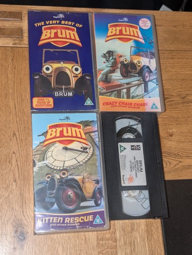 Brum vhs tapes bundle - tapes,