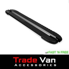 FITS MITSUBISHI L200 RAPTOR SILVER SIDE STEPS SIDE BARS RUNNING BOARDS 2006 ON
