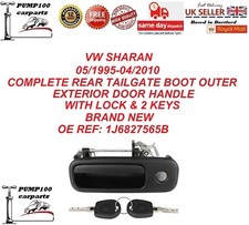 FOR VW SHARAN  COMPLETE REAR
