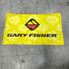 Gary Fisher Sign Banner Mountain  Bike Shop Display Track 35 x 58 In OG 90s