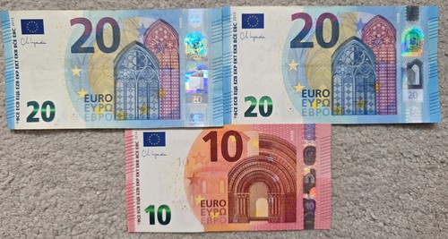 Euros leftover holiday - €50,