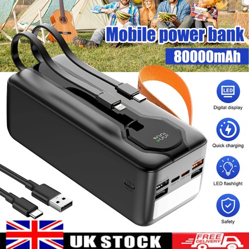 80000mah portable power - 80000mah,