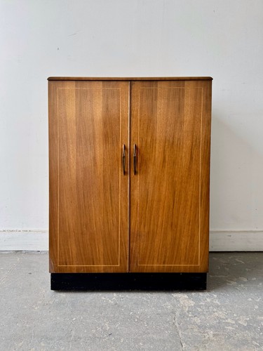 Vintage vinyl record cabinet - vintage,