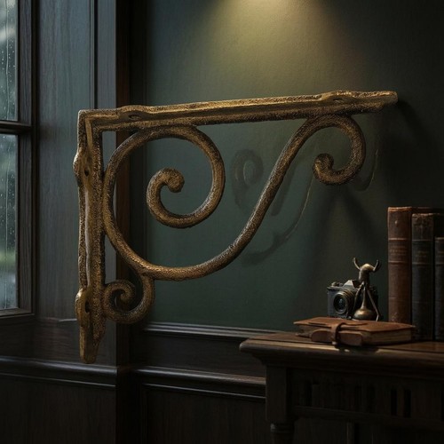 Cast iron shelf - shelf, bracket