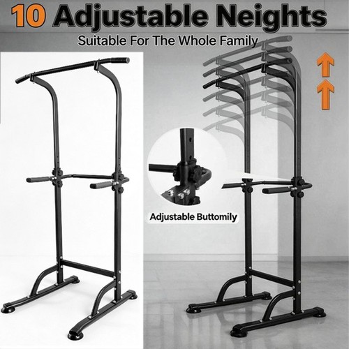 Power tower dip station pull - tower,