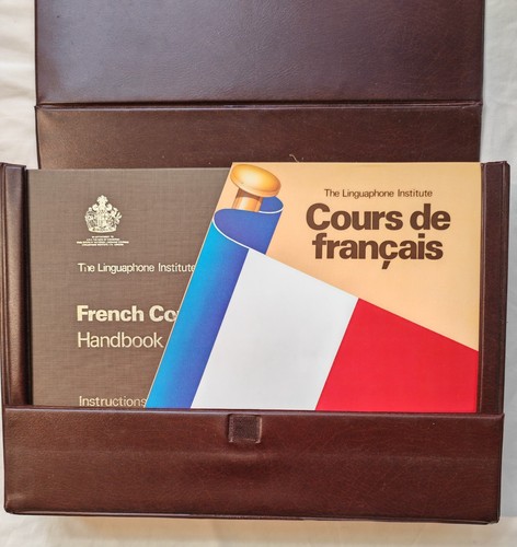Vintage linguaphone french - vintage,