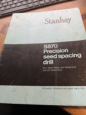 Stanhay Instruction Handbook &