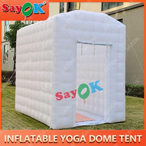 New white inflatable hot yoga - white,