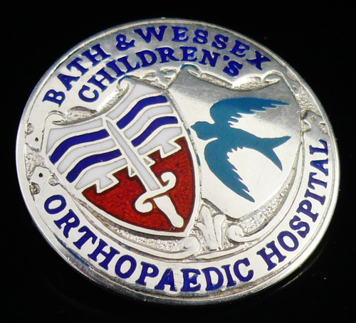 Sterling silver nursing badge - sterling,
