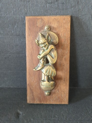 Small vintage solid - solid, brass