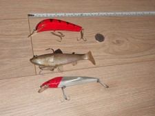 Fishing Lures x 3 Large: Pike