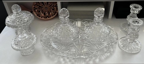 Vintage seven piece crystal - seven,
