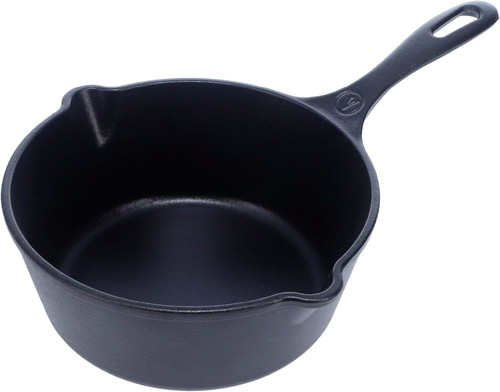 Victoria cast iron saucepan - iron,