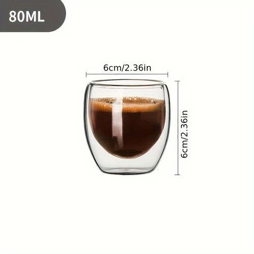 Double wall insulated glasses - double,