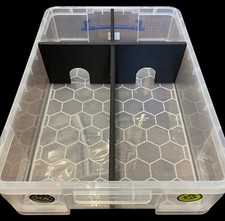 RUB Dividers 24.5 L Really Useful Box Dividers for Snake Rack Reptile Vivarium 