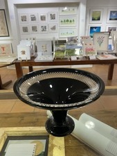 Waterford Crystal John Rocha Black Cut 13 Inch FTD C/Piece