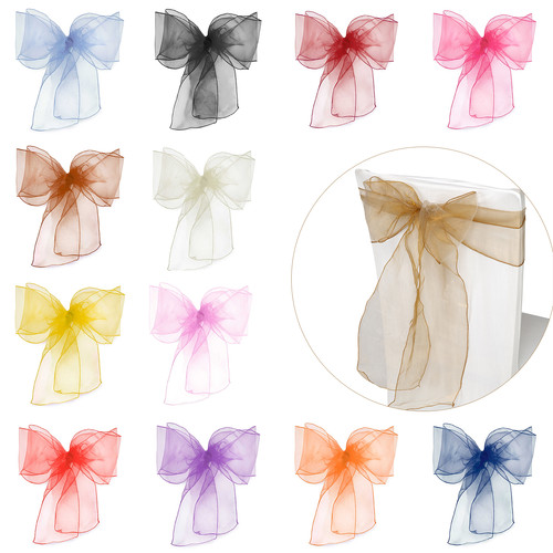 500pcs mixed colour organza - mixed,