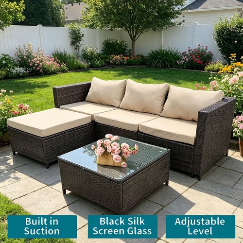 Seater rattan garden - rattan,