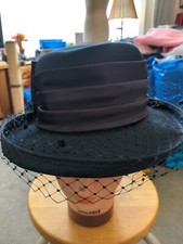 Debenhams Hat Box Navy Hat