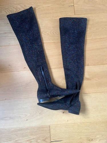 Zara glitter boots size euro - boots,