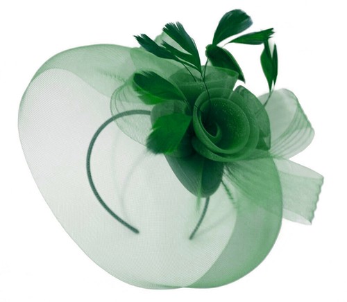 Large fascinator headband - fascinator,