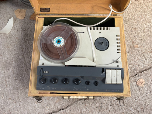 Goodsell reel tape player - tape,