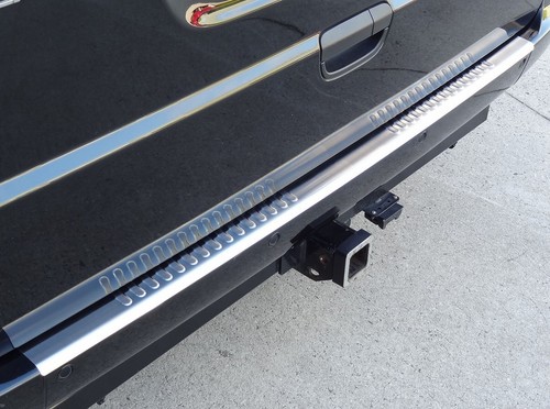 Chrome rear bumper - rear,