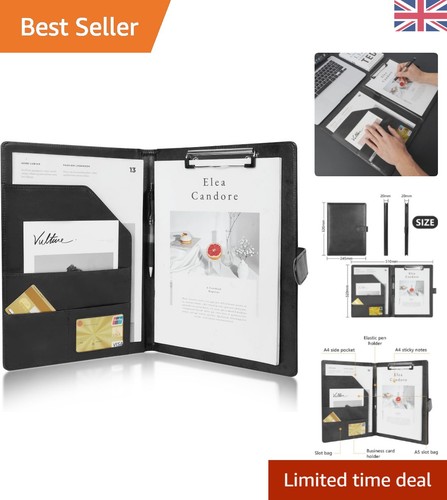 Conference folder leather - a4,