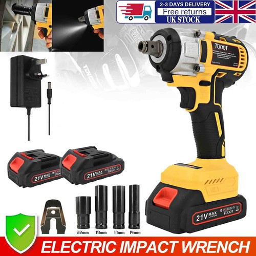 Cordless electric impact - 1/2",