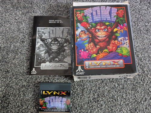 Atari lynx vintage toki - lynx, game