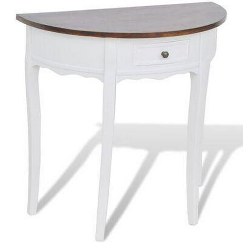 Wooden console table with - console,