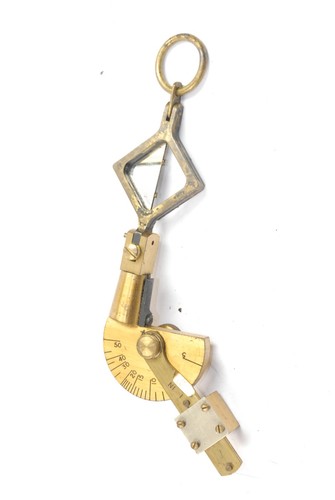 Lisle reflecting clinometer - de,