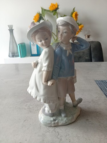 Vintage lladro puppy - lladro, 10.1/4"