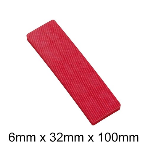 6mm red glazing - red, packers