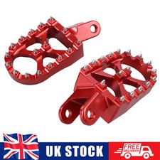 NICECNC 57mm Footrest Foot Pegs For Honda XR650L 1993-2025 CR85R 2003-2007