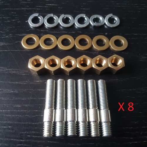 Exhaust manifold stud nut - stud, &