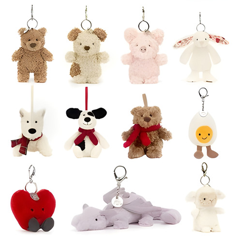 Jelly bag charm key ring - bag,