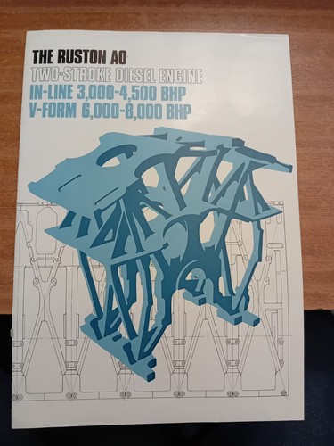 Ruston two stroke diesel - ao,