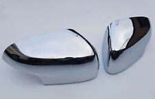 Set of bright chrome mirror