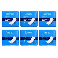 6 Pack Sureness Absorbent Pads