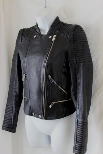 Zara trf black leather - zara,