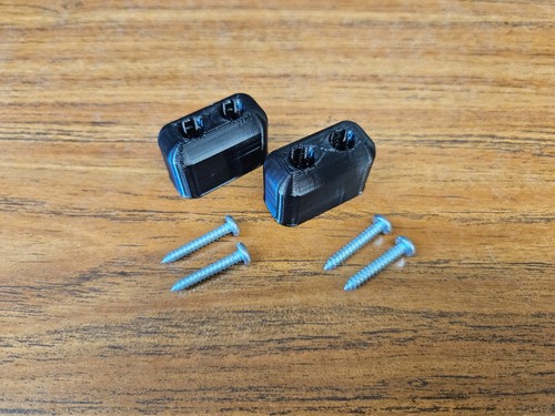 Two rubber bumpers fits pella - rubber,