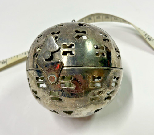 Vintage silver plated - plated, hinged